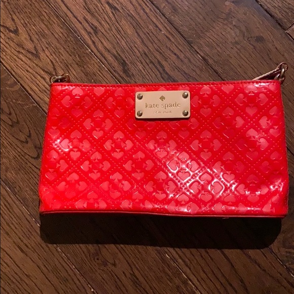 Red Patent Kate Spade Crossbody bag